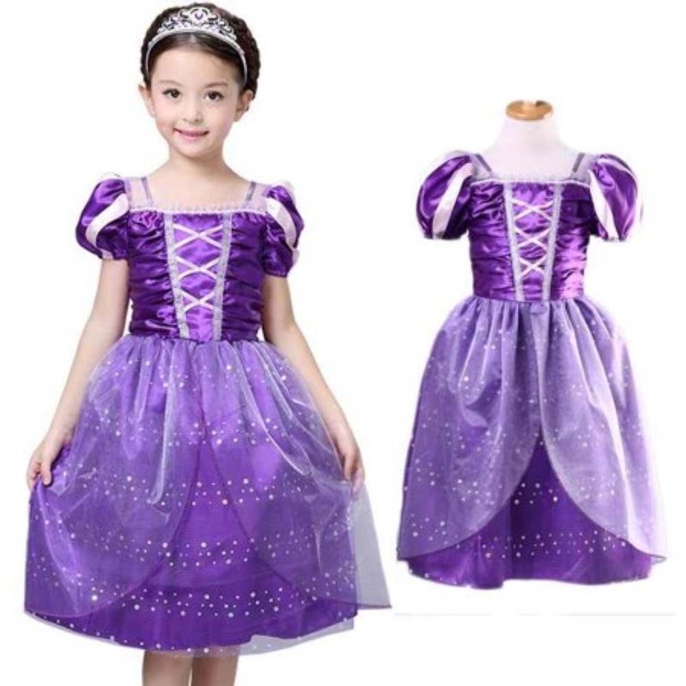 Princess Costume Fairytale Aurora Rapunzel